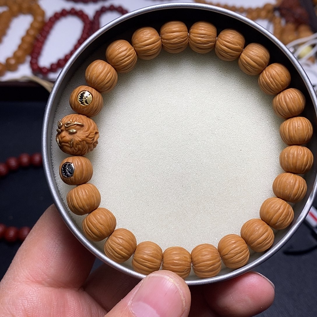 手串猴头核桃全品10-11高配911手串73号