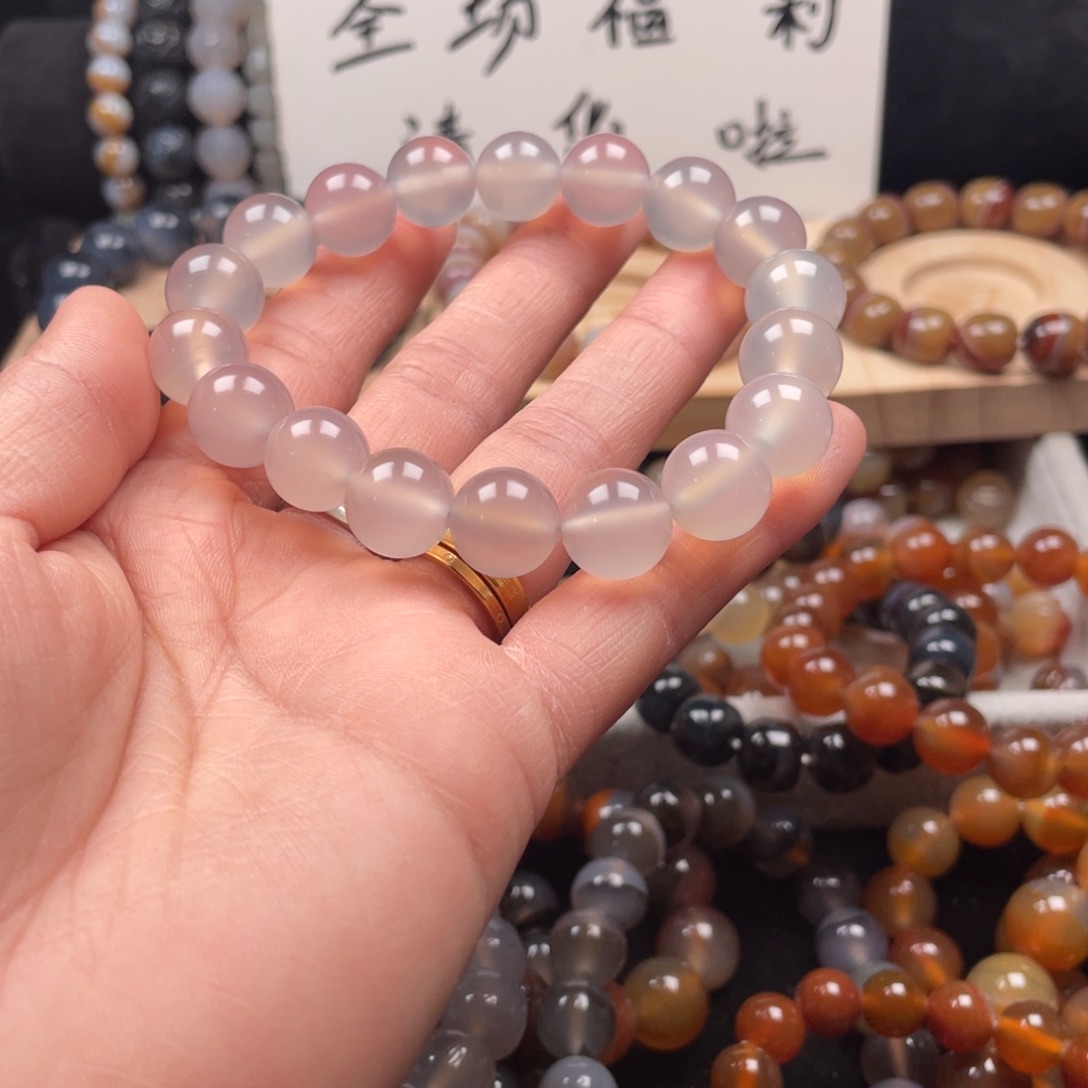 玛瑙/玉髓未镶嵌手链