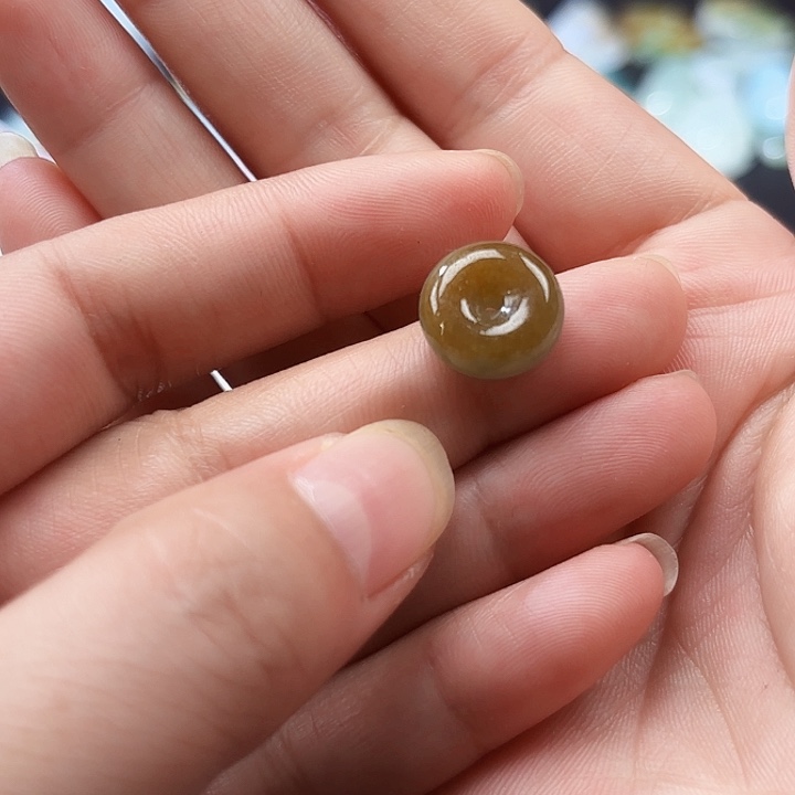 翡翠未镶嵌颈饰天然缅甸翡翠A货平安扣