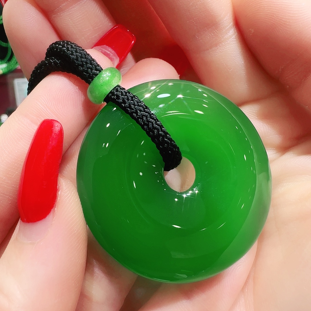 玛瑙/玉髓未镶嵌吊坠