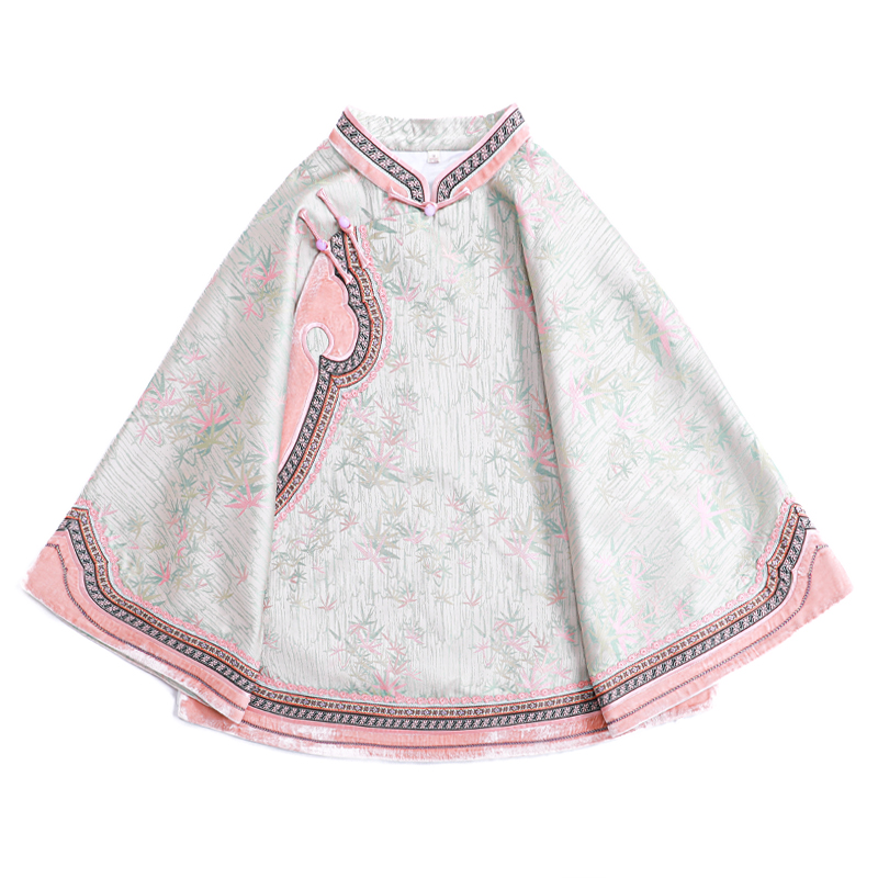 「浅绯竹影」乐锦坊 桑蚕丝 复古中式原创纯手工汉服国风女装上衣