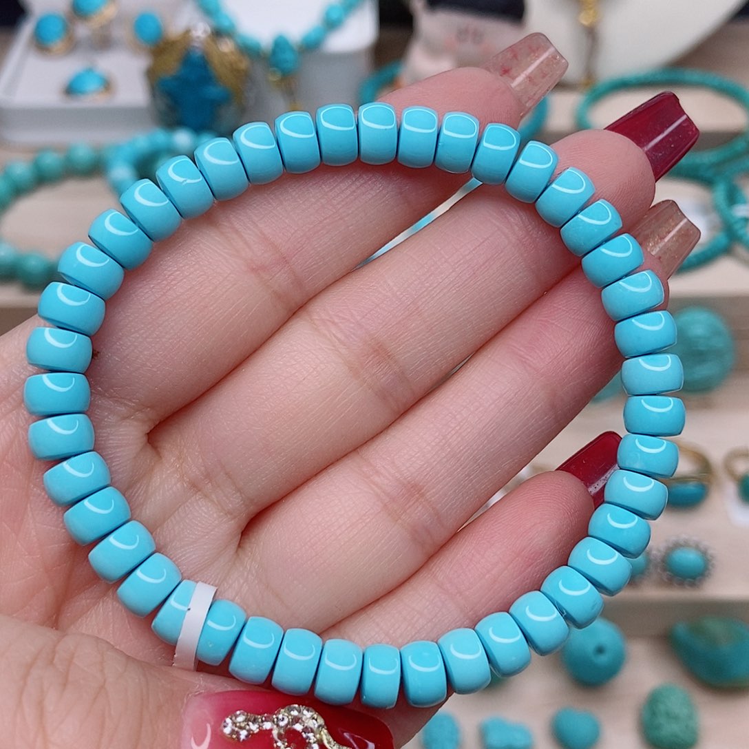 绿松石手串未镶嵌