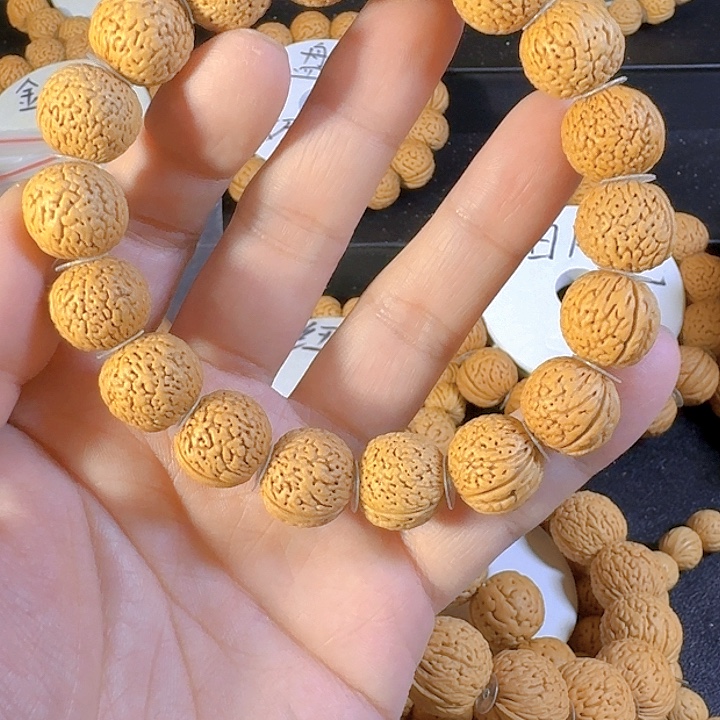 墨***千桃核吊坠蚂蚁桃核手串