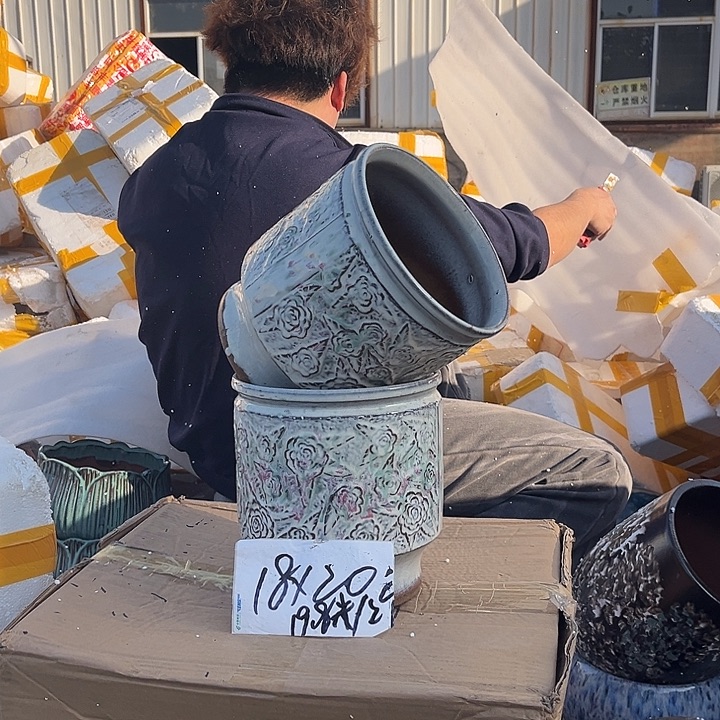 花盆紫砂宜兴紫砂粗陶花盆