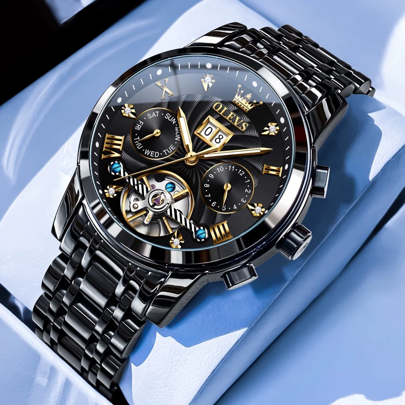 名表认证浪劳力土琴男士手表男款全自动机械表正品牌防水高档时尚