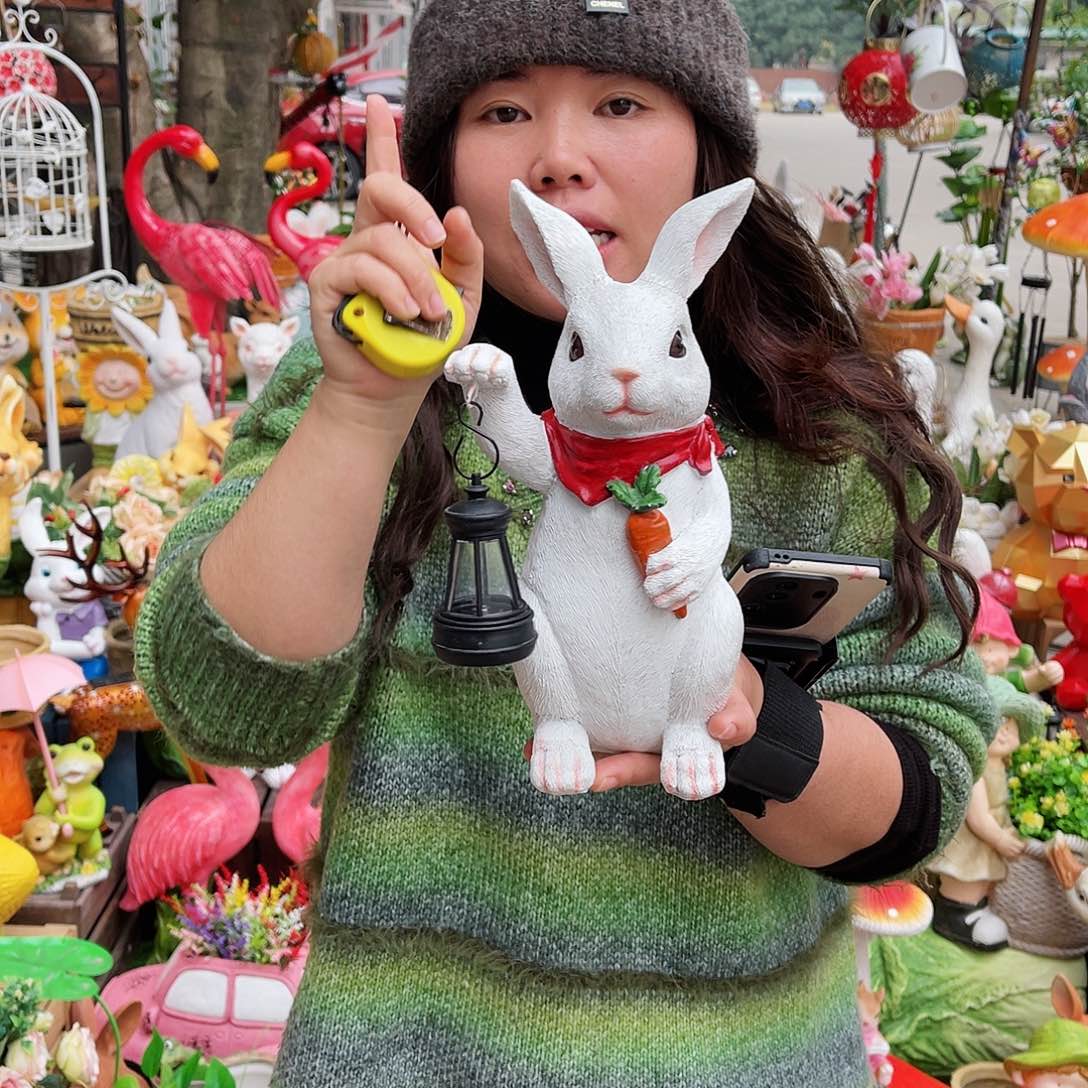 【闪购商品】无铅玻璃花园摆件&000&