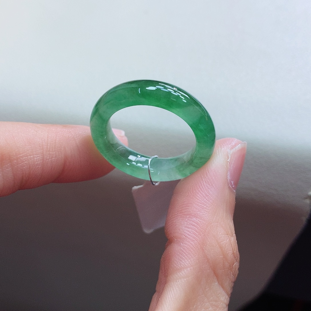 未镶嵌戒指翡翠21号
