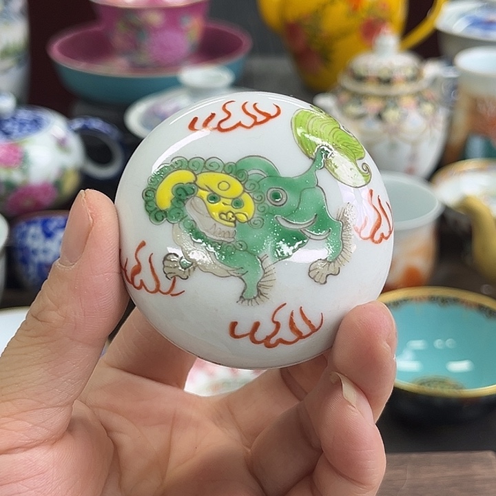 摆件景德镇陶瓷老厂瓷35