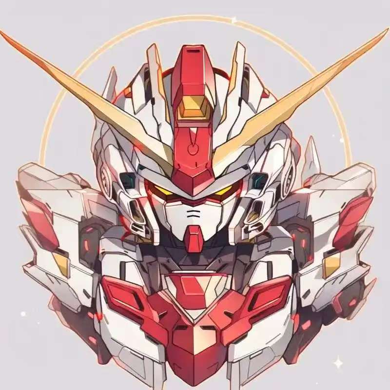 独角兽高达EDC 无限位推牌 HG强袭自由红异端 解压玩具