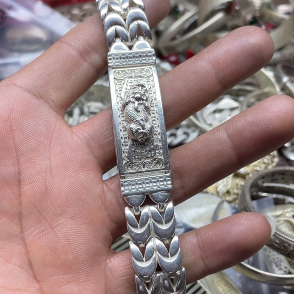 【闪购商品】银无老银？S925貔貅手链