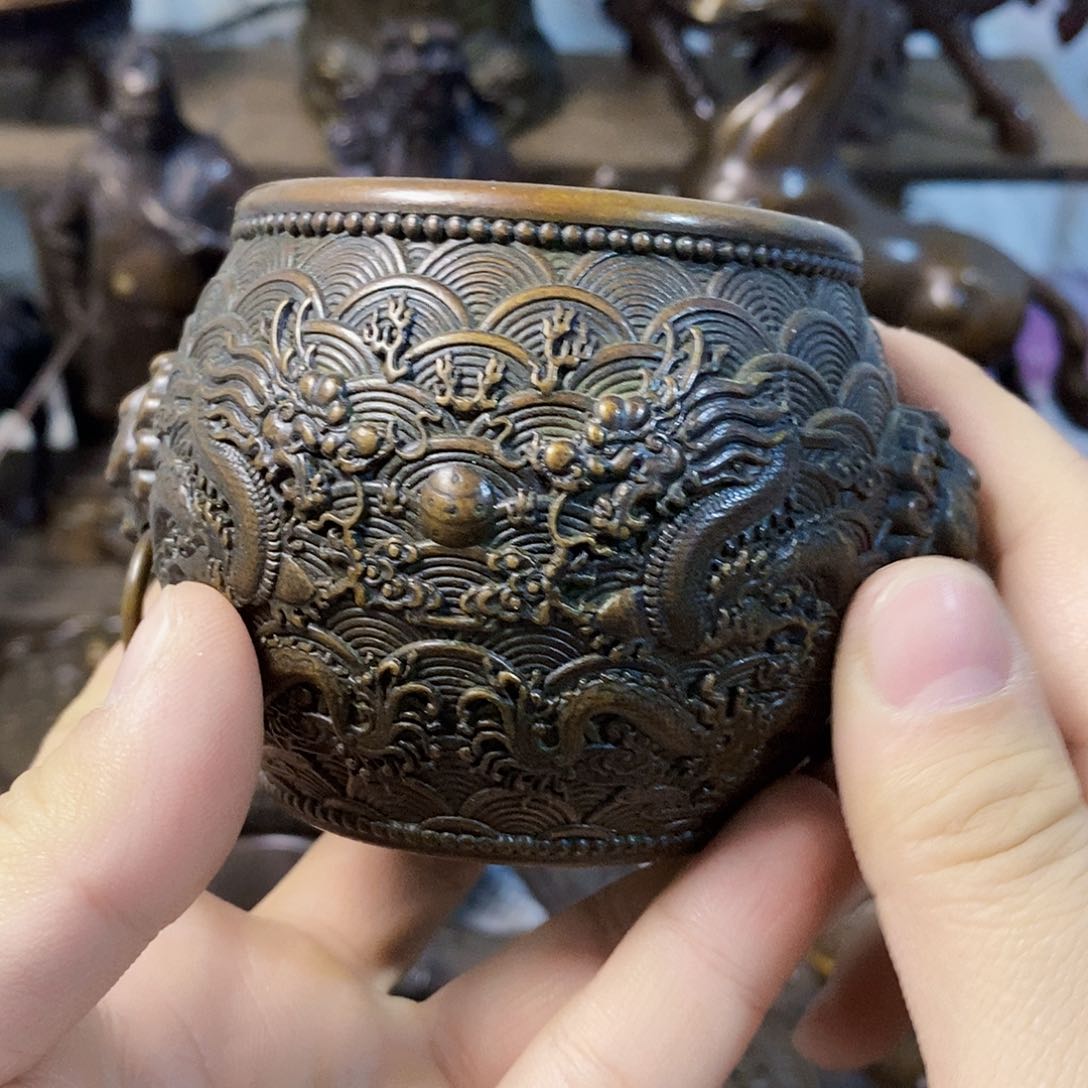 精品文玩铜器摆件