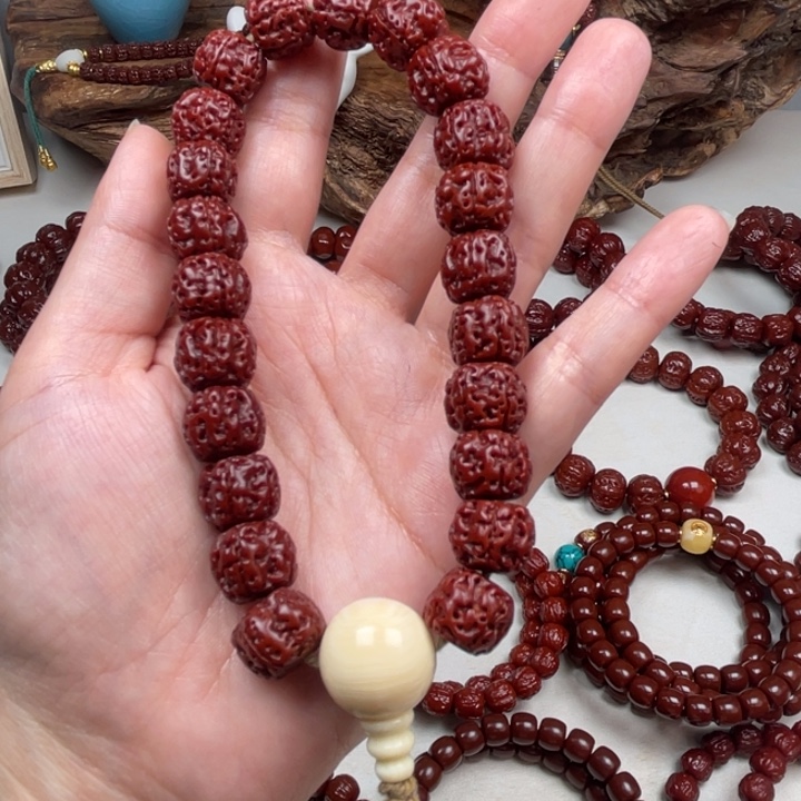 猴头核桃吊坠一代龙13