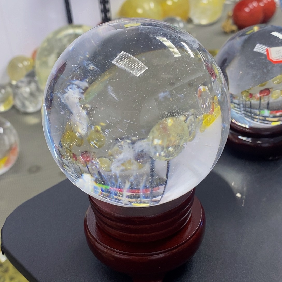 蓝***2石材10.2厘米白水摆件