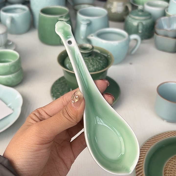 小米茶器龙泉青瓷