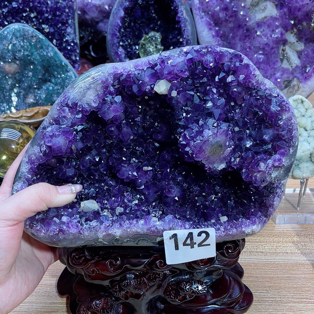 钧***泽大型摆件（非配饰）紫晶未镶嵌