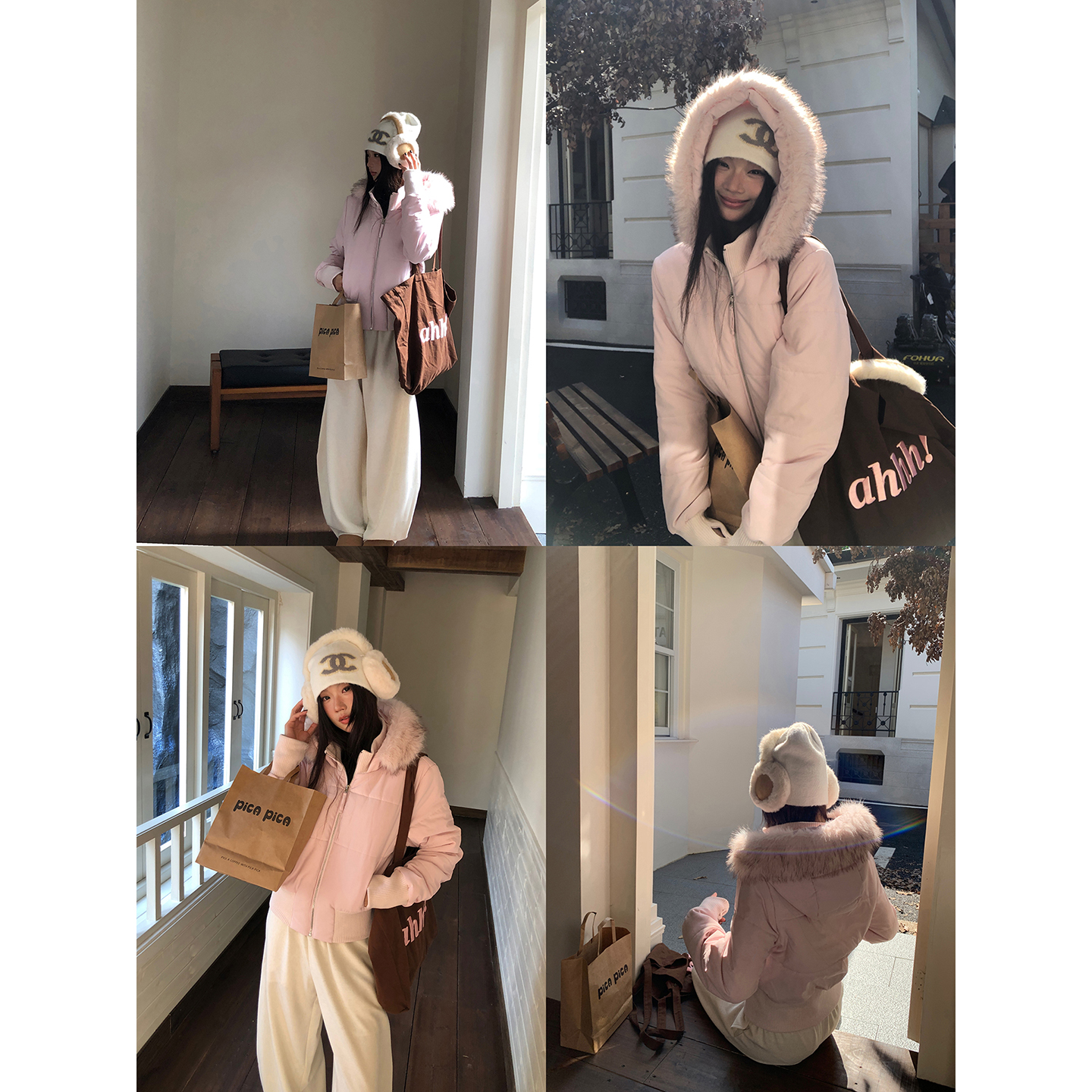 【HRG】冬季韩系温柔气质甜美显瘦百搭羽绒服254U4306