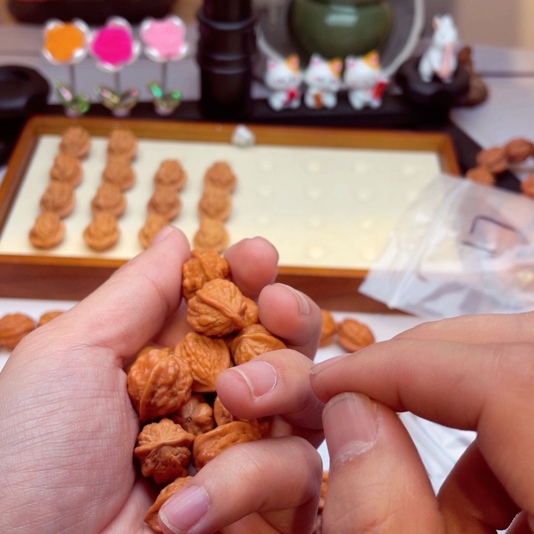 文玩核桃手串（*）蛤蟆头