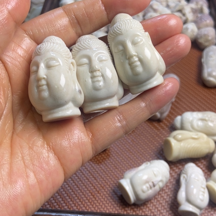 ****儿配饰鹿角雕刻一起出