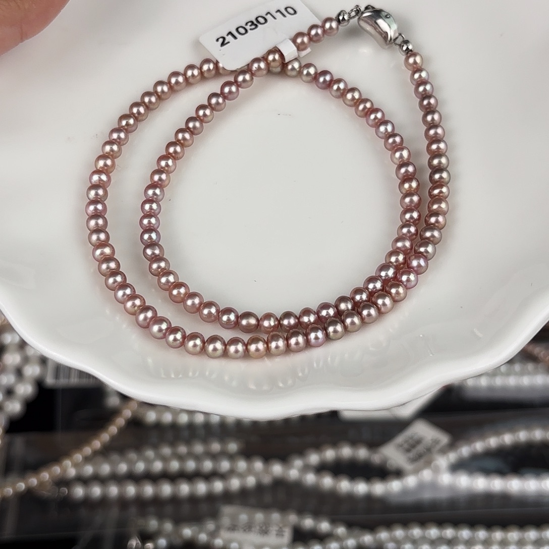 淡水珍珠项链未镶嵌项链