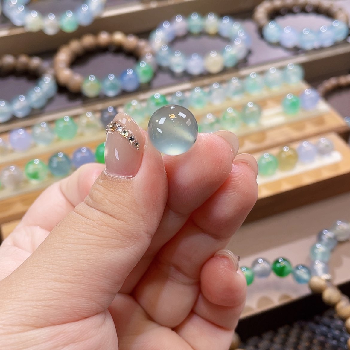 【闪购商品】未镶嵌手链翡翠晴钢