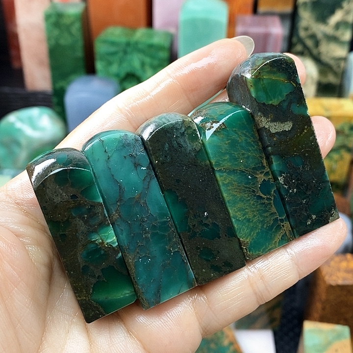 非***料青田石印石四川石头