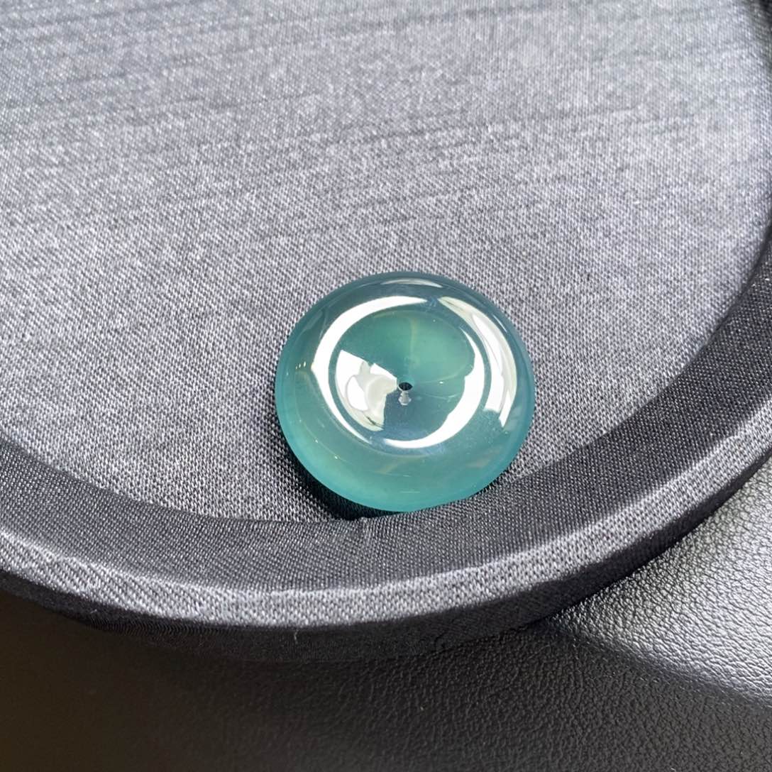 翡翠未镶嵌手链卡28平安扣