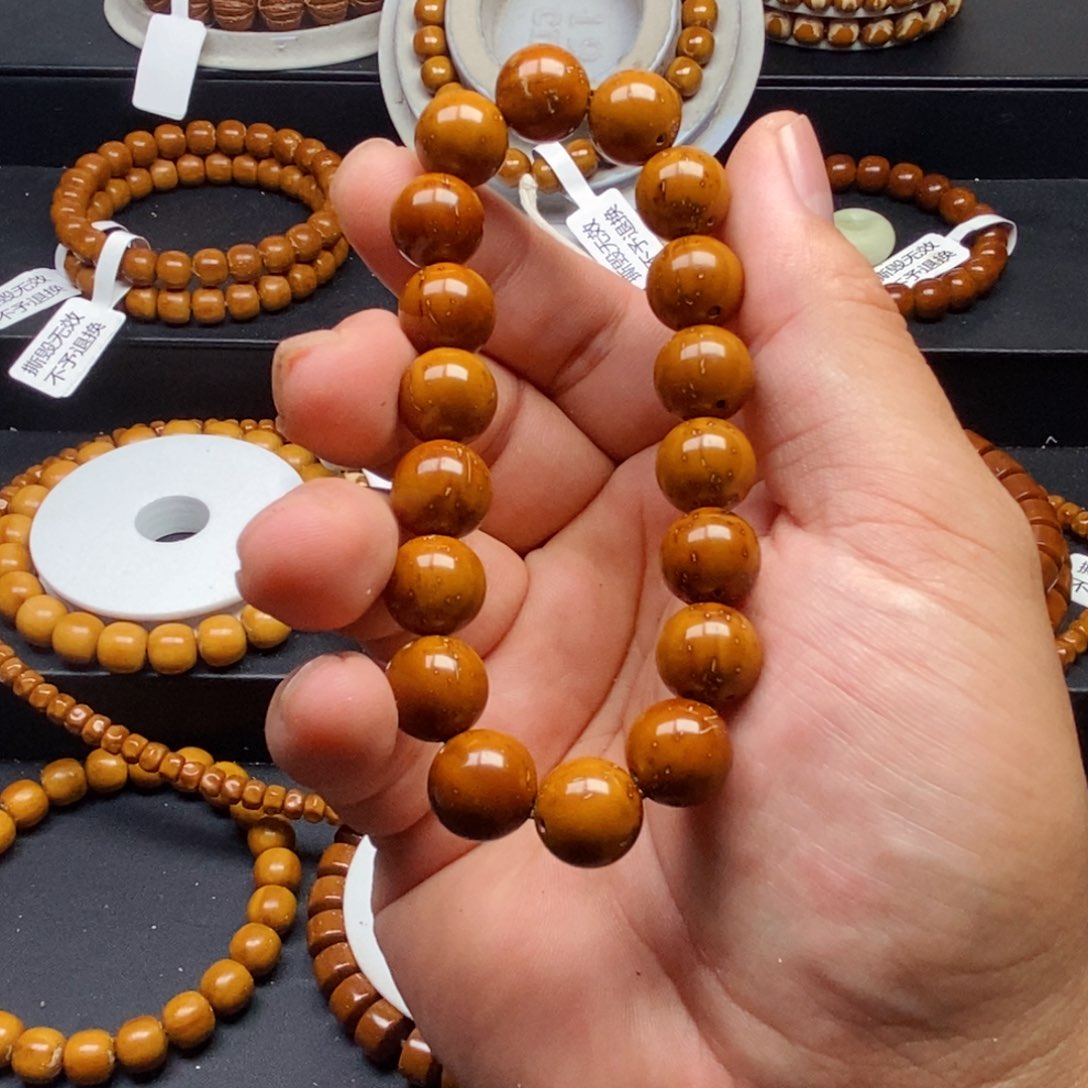 紫金鼠手串12mm精品黄金甲