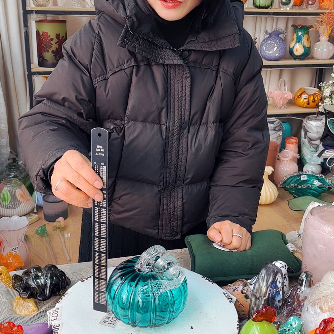 蓝南瓜 家悦琉璃工艺品福利