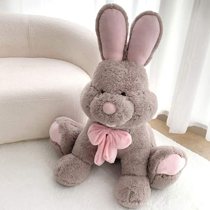 【优赫】灰兔子公仔毛绒大兔子玩偶可爱娃娃公仔陪伴小搭子礼物送人