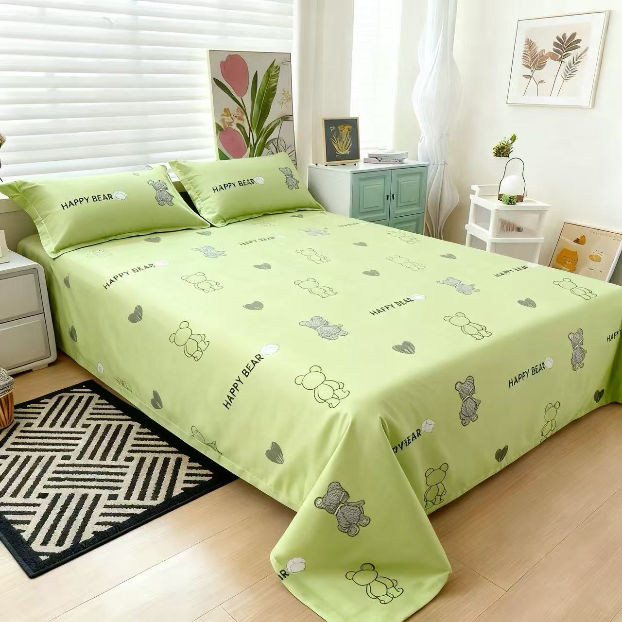 双人被套 AB版【小熊先生】尺寸2*2.3米柔软斜纹轻奢时尚