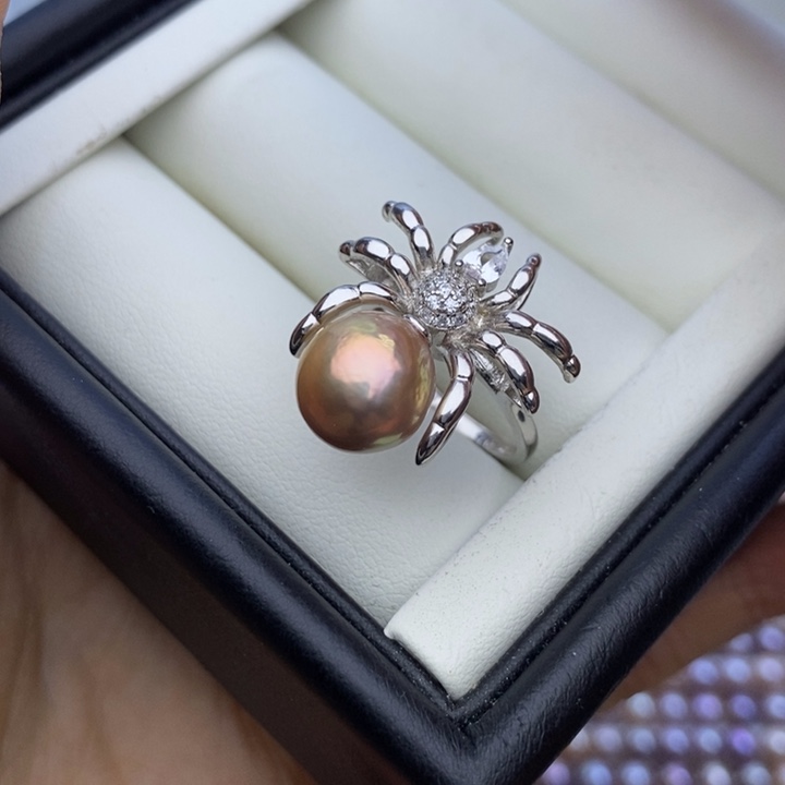 淡水珍珠项链银S925镶嵌10m