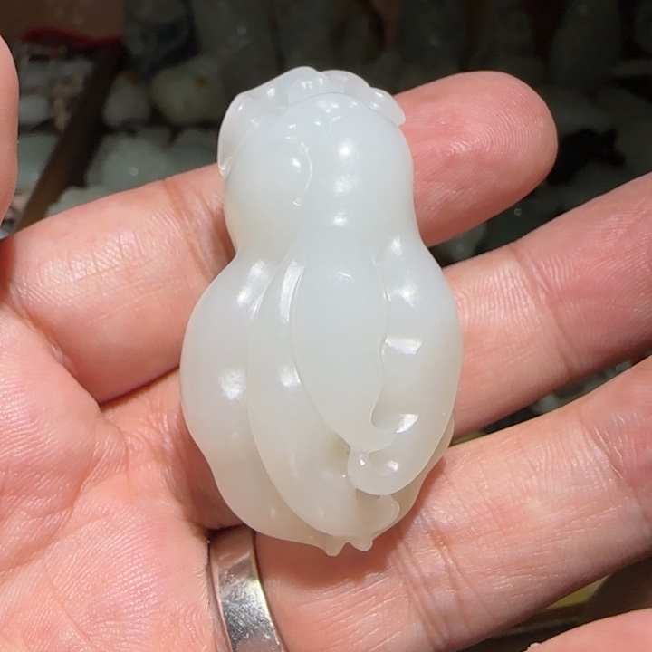 深***秋未镶嵌和田玉挂件