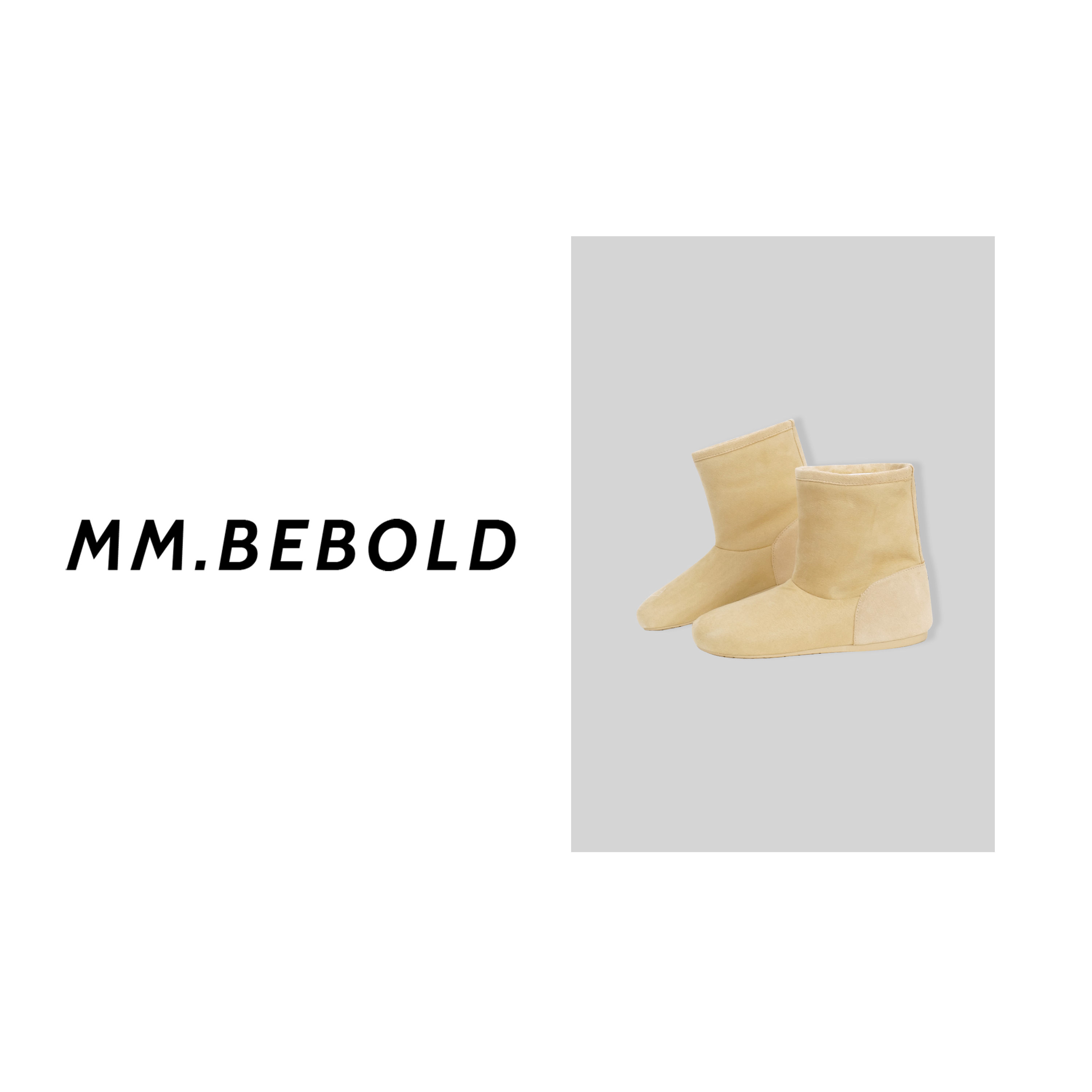 【妙姐精选】暖冬 简约百搭皮毛一体雪地靴YP241101