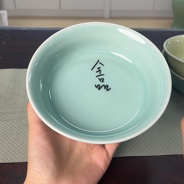 龙泉云间青瓷小米茶器