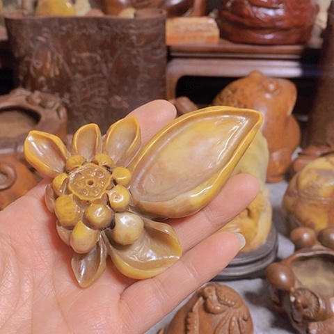 香榧木享*华彩木作摆件