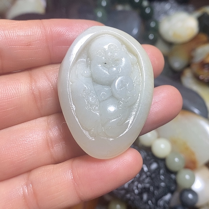 和田玉（糖玉）未镶嵌挂件