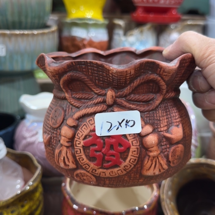 凑9块包邮，有孔，花盆