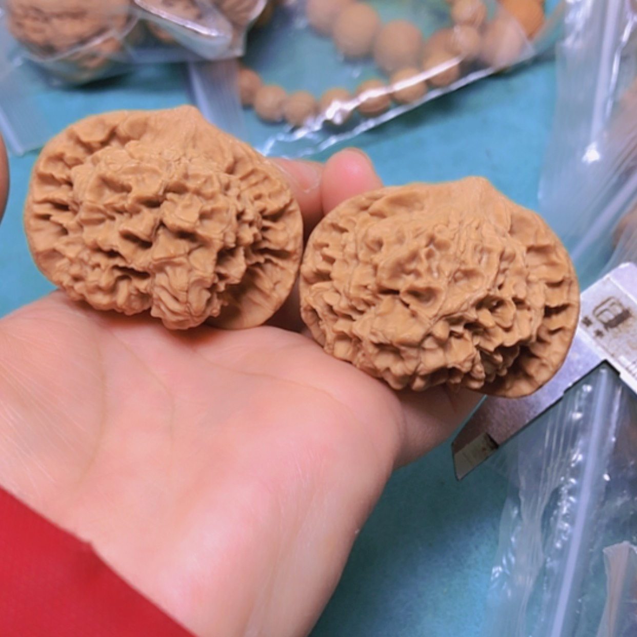 【闪购商品】摆件核桃47.5官帽修尖