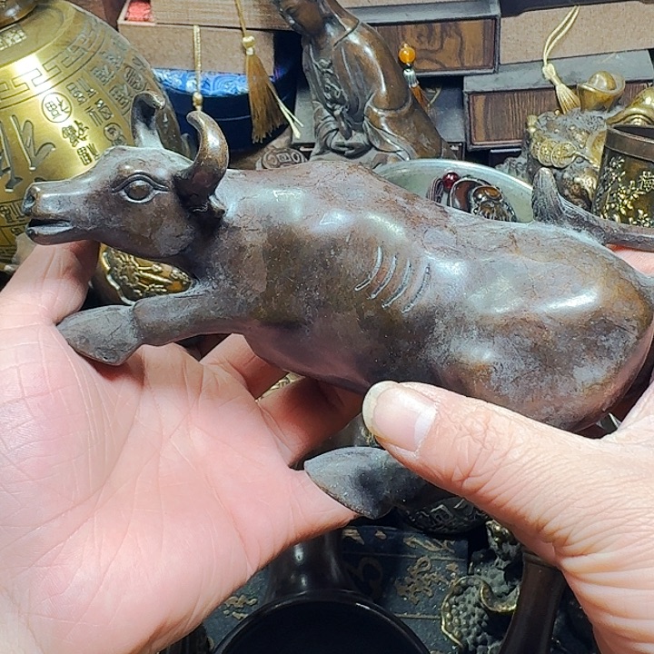 铜器摆件收收藏藏