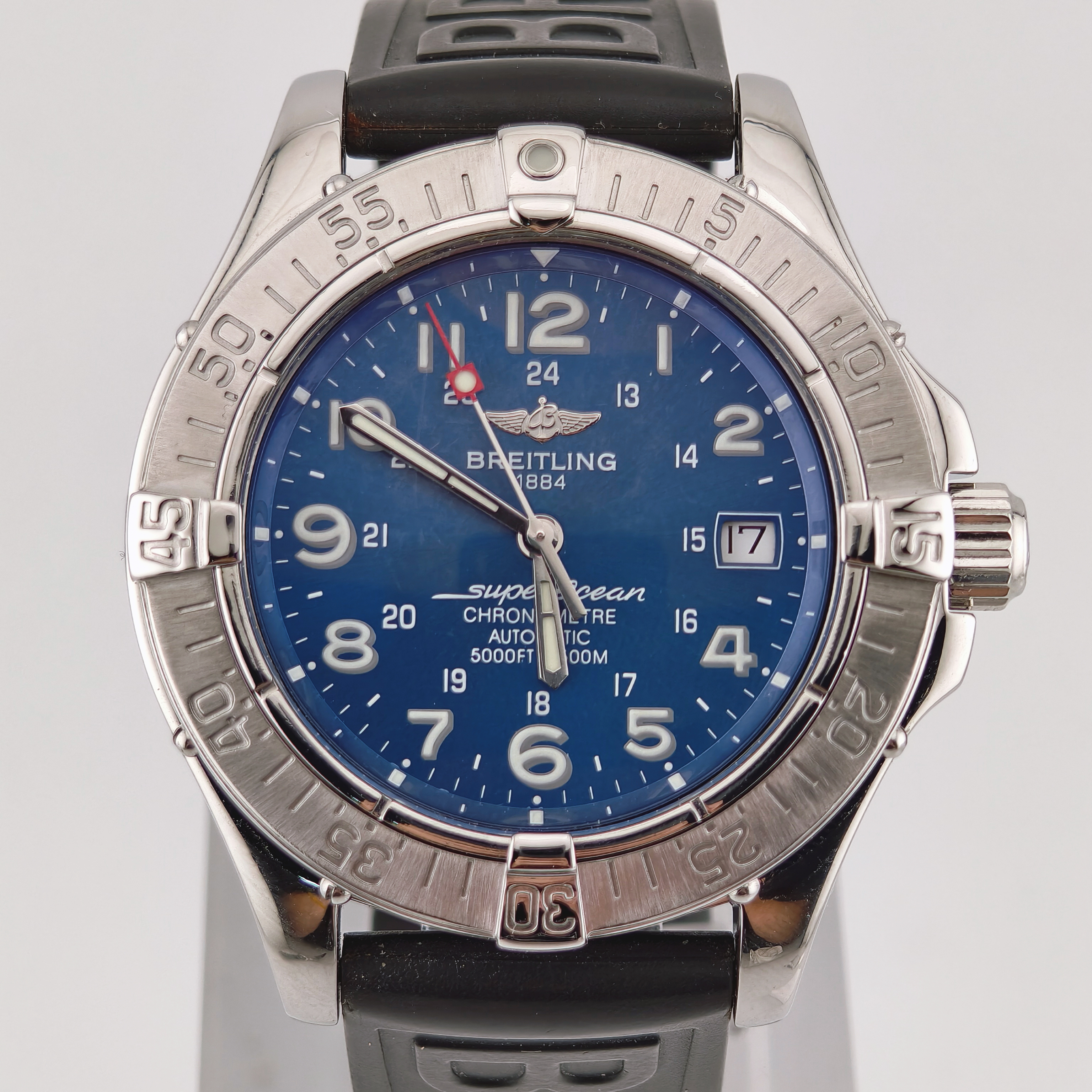 95新 BREITLING/百年灵 超级海洋/41mm/自动机械/男士腕表