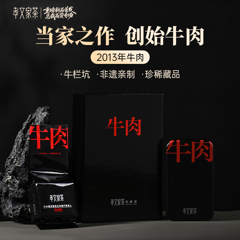 孝文家茶 【2013牛肉元年】单泡字典装