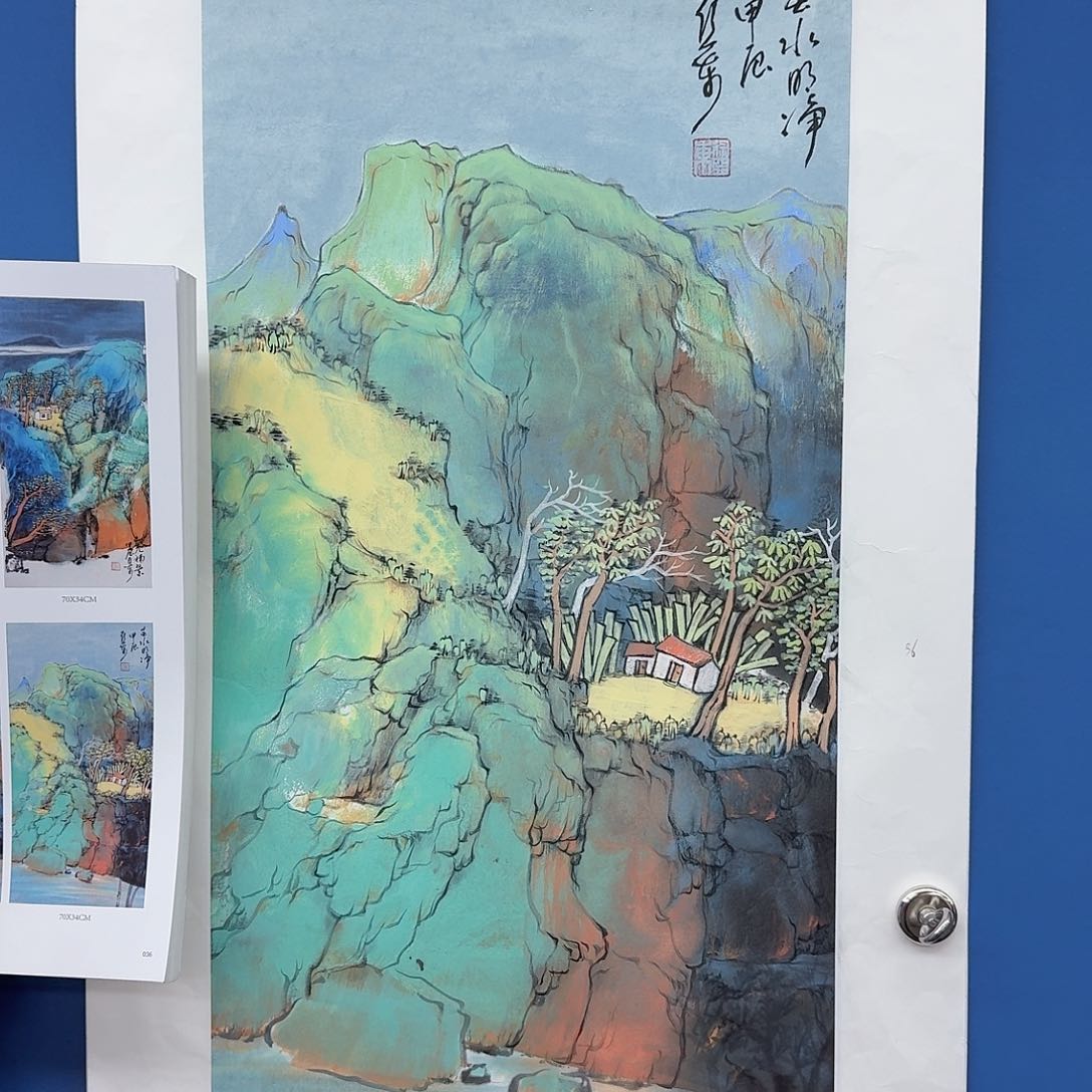 国画多次参加国内外大型