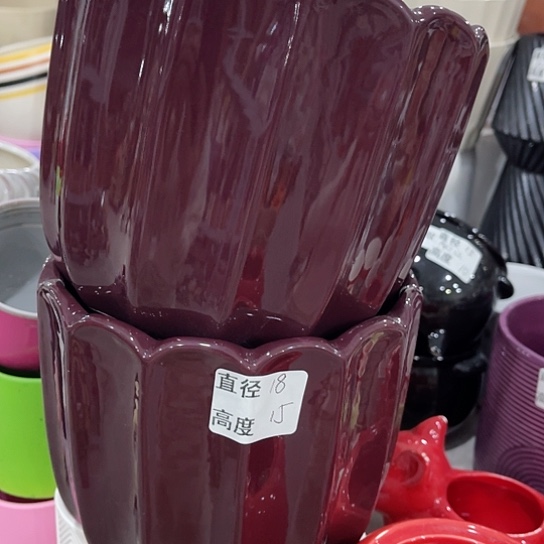 多肉绿植陶瓷花盆9.9包邮，有孔