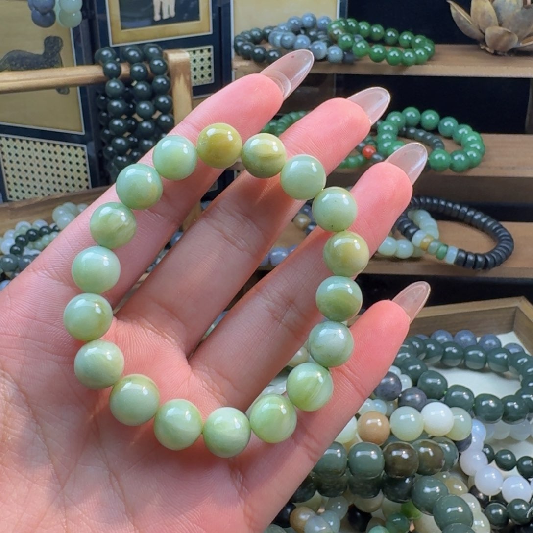 和田玉手链未镶嵌