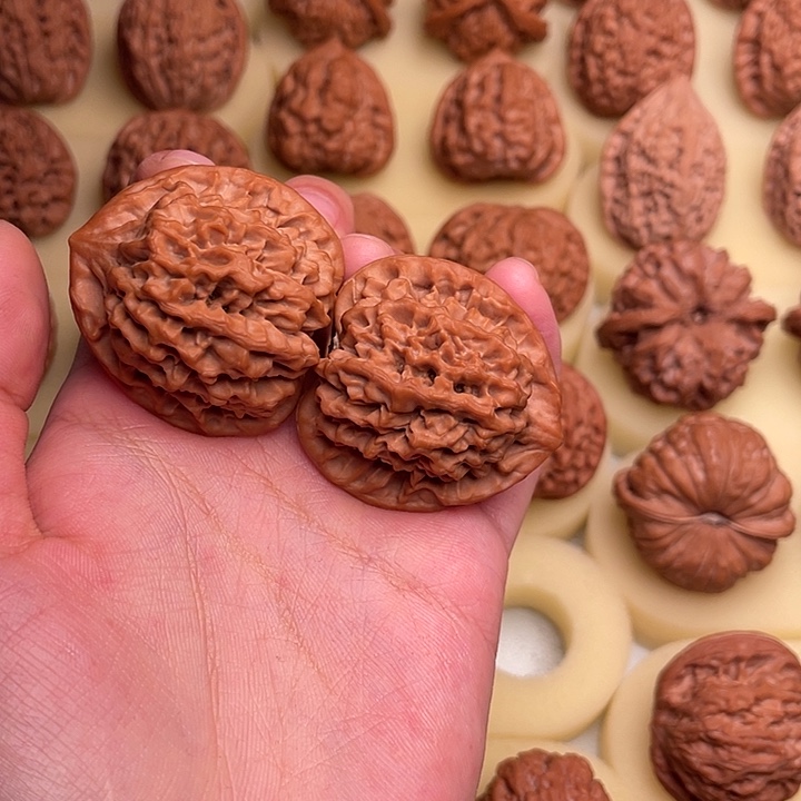 如***形把件文玩核桃秦闷40