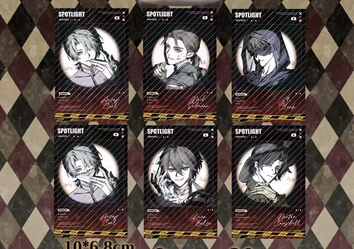 【代拆】第五人格  同人周边  聚光灯拍立得