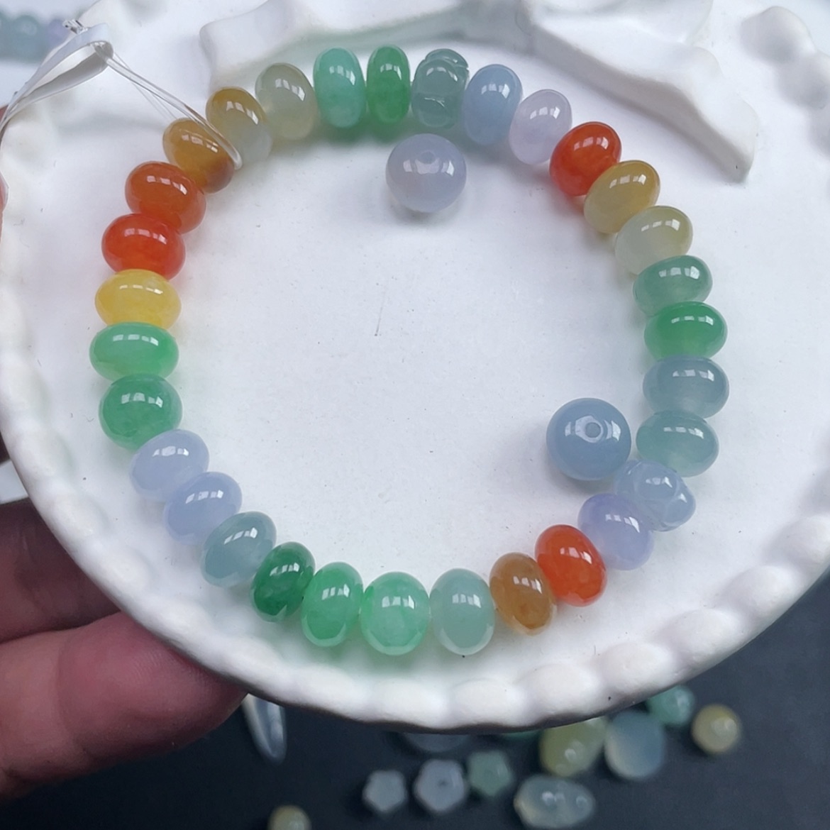 【闪购商品】定制翡翠未镶嵌田****2，