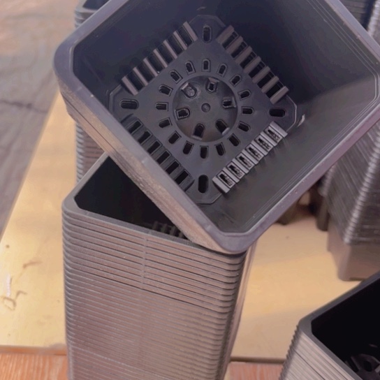 120黑方盆11公分高8公分15个