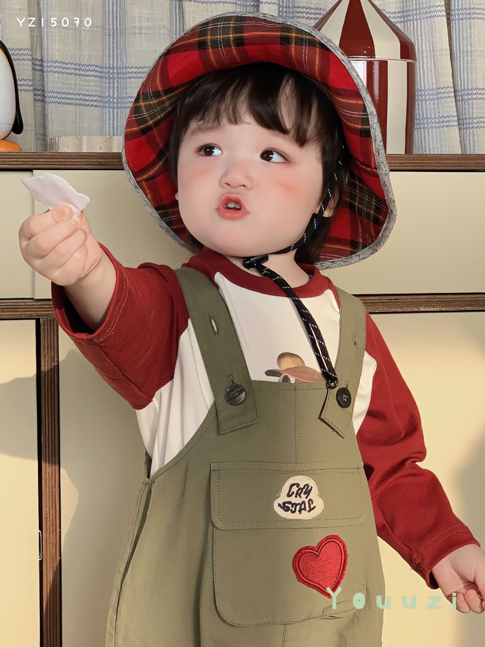 三个院松虫右子2025年新款婴童宝宝童装（无质量问题NO退NO换）