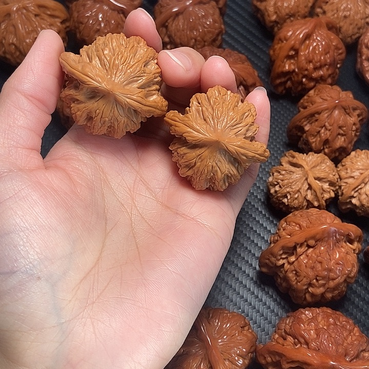 木质类40虎头。      核桃